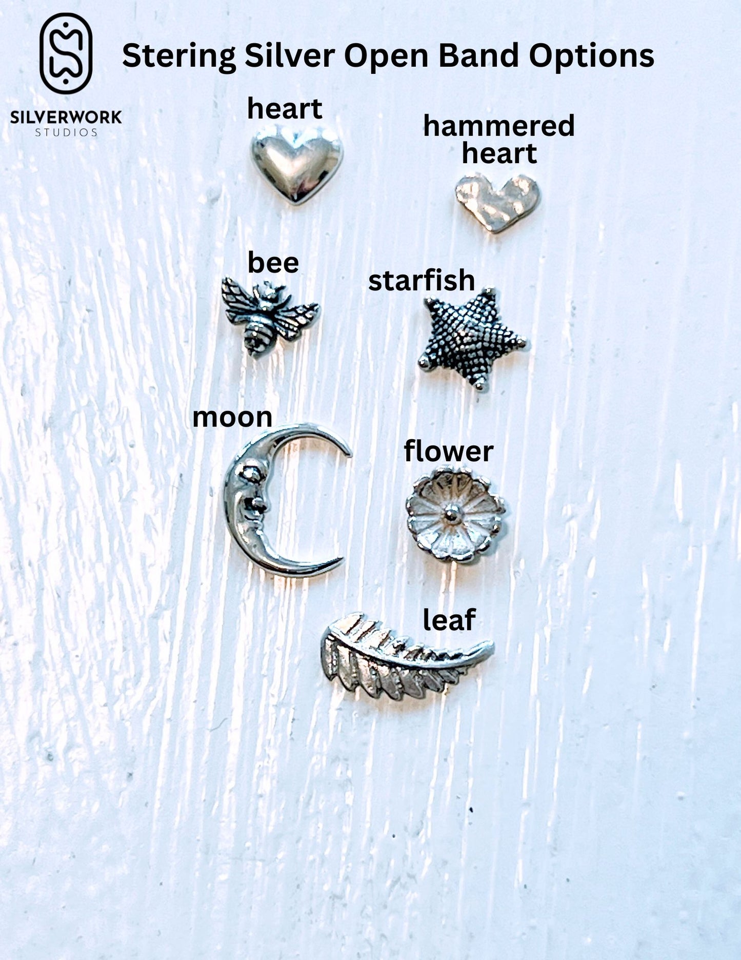 Open style ring - multiple styles