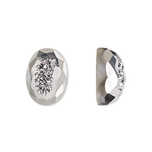 Small Stone 14x10 Ring / Necklace / Chain Bracelet Session: 14x10mm Oval .925 Sterling Silver (includes instruction)