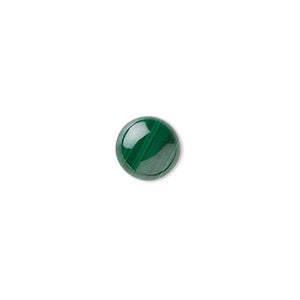 10mm round green Malachite stone