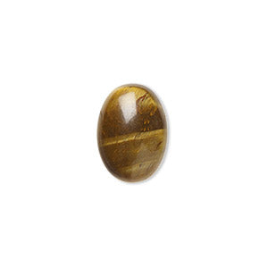 14x10 mm oval Tiger's Eye stone