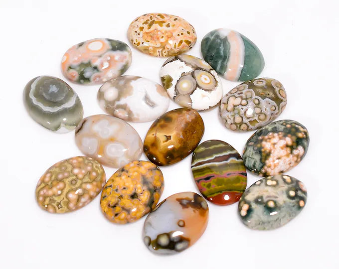 14x10 small oval Ocean Jasper Gemstone