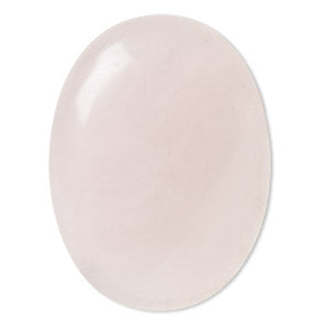 40x30mm large oval pink Rose Quartz