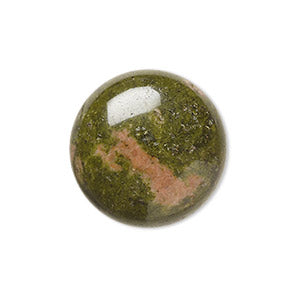 20mm round Unakite Stone