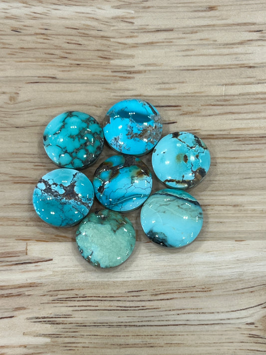 15mm medium round Blue Turquoise Gemstone