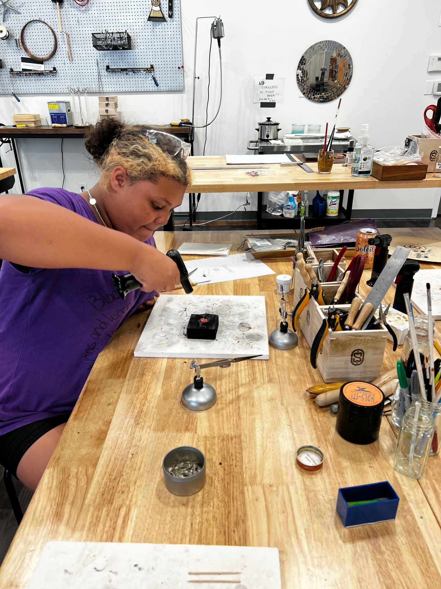 Ring-making session for schools