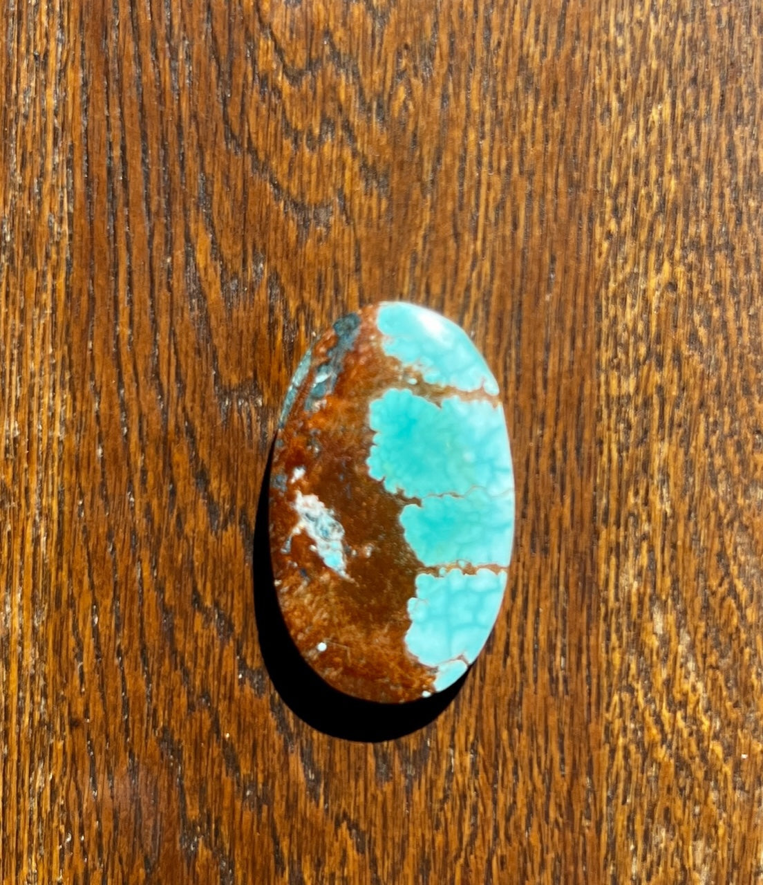 Large oval Turquoise stone- Custom LT