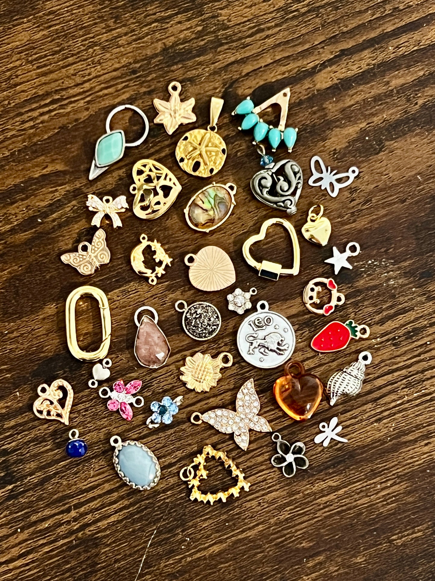 +Add Stones & Charms