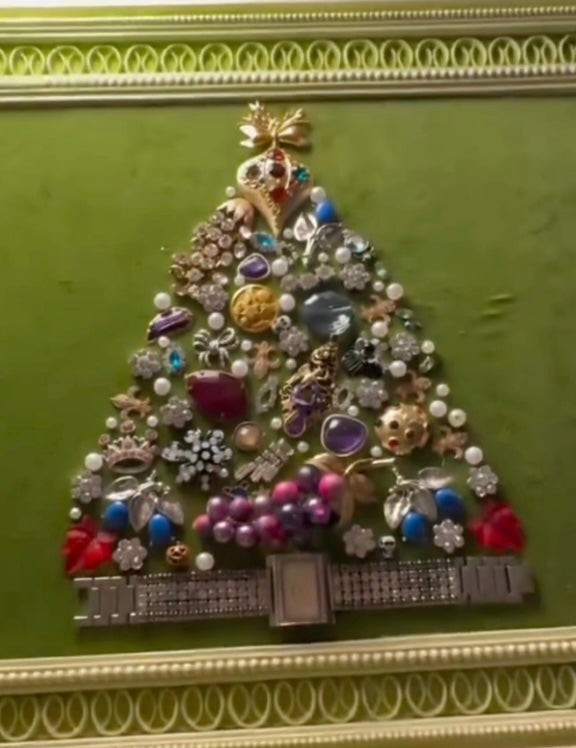 Sip & Make: Junk Jewelry Christmas Tree Workshop