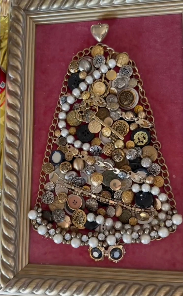 Sip & Make: Junk Jewelry Christmas Tree Workshop