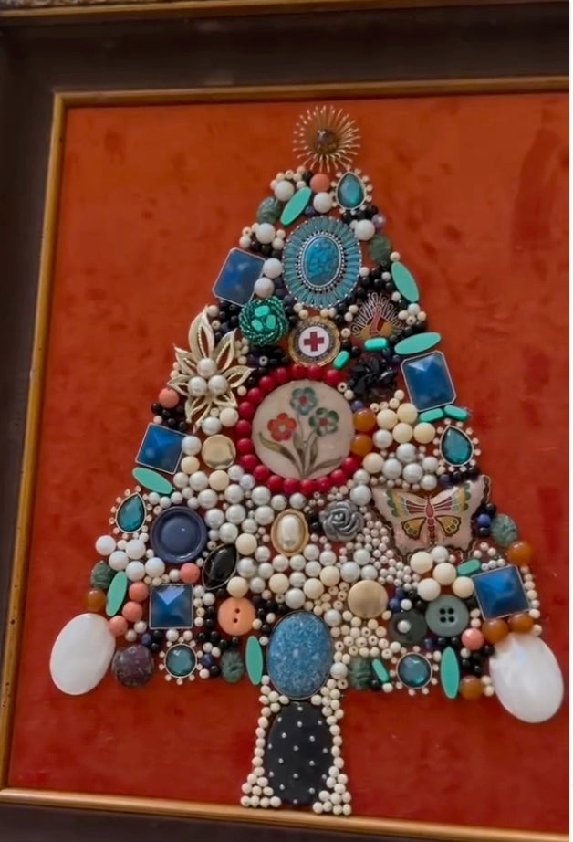 Sip & Make: Junk Jewelry Christmas Tree Workshop