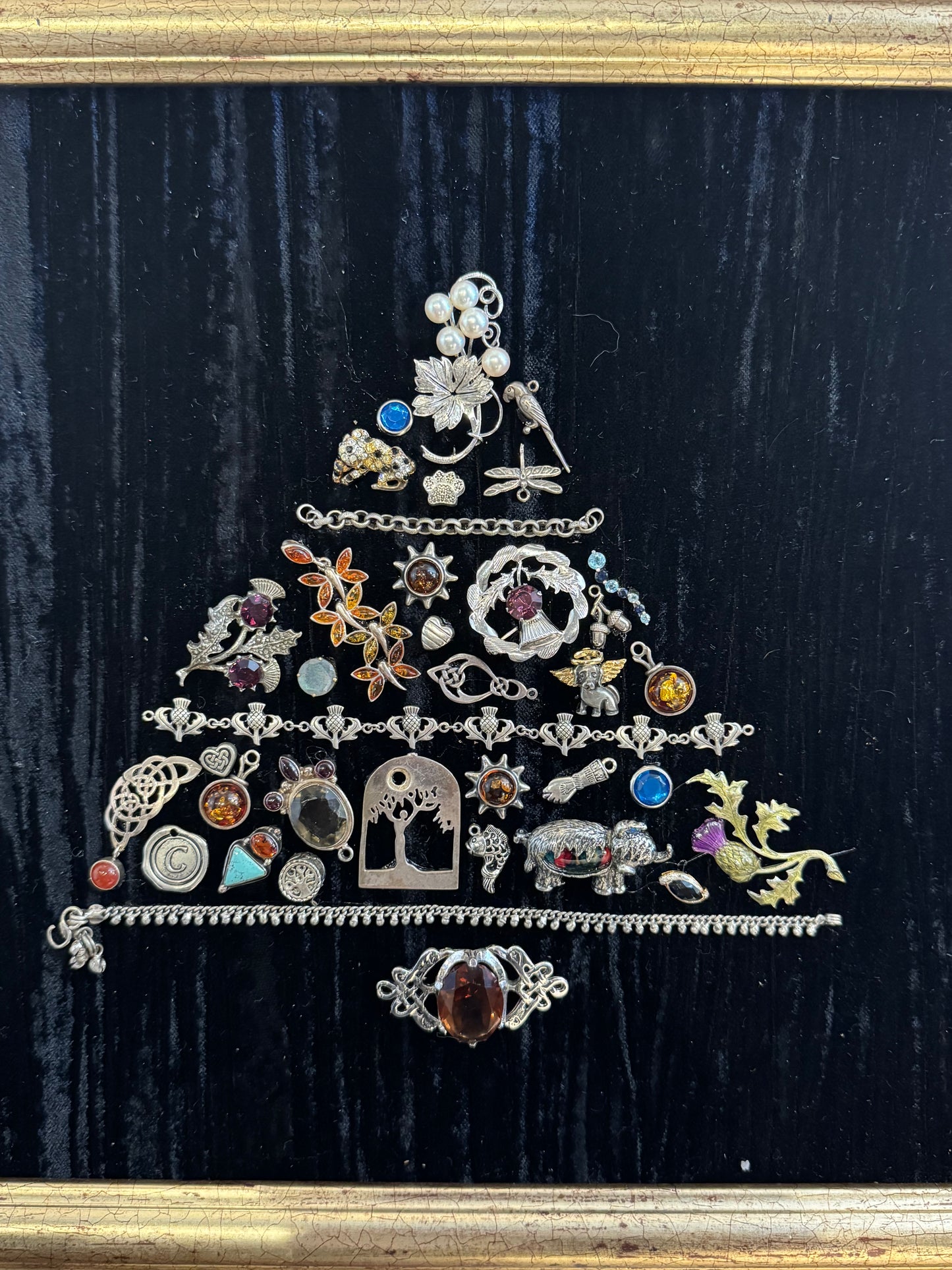 Sip & Make: Junk Jewelry Christmas Tree Workshop