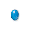 14x10 (mm) oval Blue Howlite gemstone