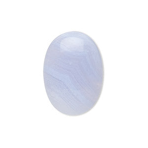 25x18 medium oval Blue Lace Agate Gemstone