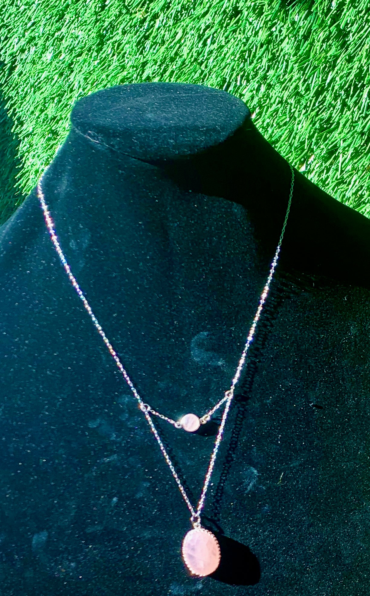 Rose quartz necklaces