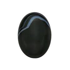 14x10 oval Black Lace Agate