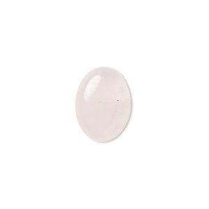 25x18 (mm) oval Pink Rose Quartz stone